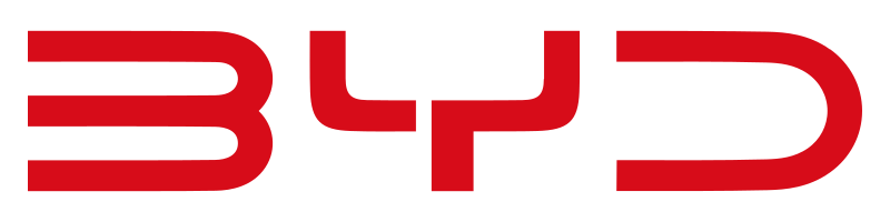 byd logo in red